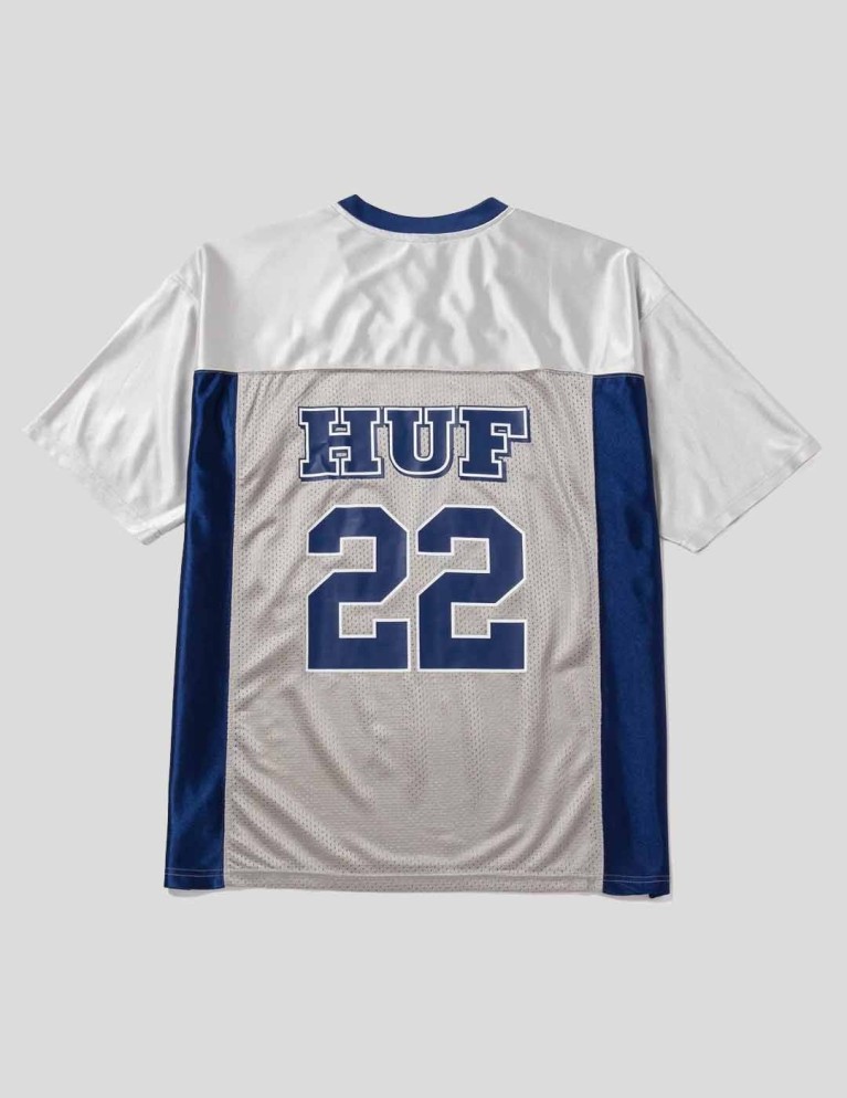 HUF maglia calcio annuale silvr T-shirt